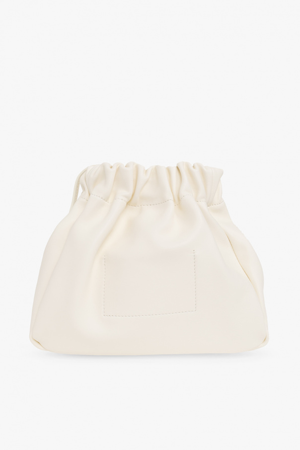 ショルダーバッグ・ポシェット SATUR Scrunch Medium Shoulder Bag Cream SATUR】ショルダーバッグ☆ Scrunchie Medium Shoulder Bag